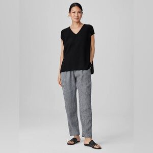 Eileen Fisher Puckered Organic Linen Pants
